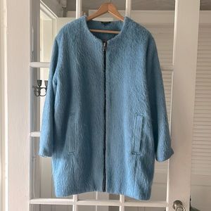 TOPSHOP UK Women’s Wool Blend Jacket.